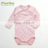 Long Sleeve Baby Clothes Winter Cotton Fall Plain Baby Rompers thumbnail-3
