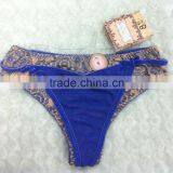 Women's Organic Cotton Underwear Stripe Panties Wide Color Chart thumbnail-1