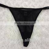 Sexy Women Embroidery G-string Lady Transparent Panties Models thumbnail-6