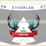 Merry Christmas 88% Polyester 12%Elastic Customized New Products Russian Men Underwear