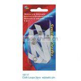 D&D Coat Hanging Loops Cloth Loops 3pcs W/plastic Pin(18117) thumbnail-1