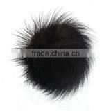 Wholesale Party Supplies Sable Dark Coffee Colorful Mink Fur Pom For DIY thumbnail-1