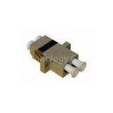 LC Duplex Fiber Optic Adaptor , LC-LC MM Fiber Optic Adapter with Stable Capability