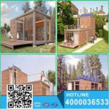 Enviromental solar power shipping homes container