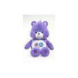 Original Care Bears Stuffed Animals Cartoon Plush Toys , Purple / Blue / Yellow thumbnail-1