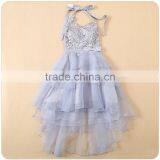 Fashion Women Halter Neck Formal Sexy Lace Bridesmaid Dress Ladies Off Shoulder Ball Gown Wedding Party Dresses thumbnail-5