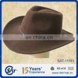 felt hat fashion hat handmade cowboy hat