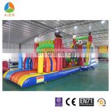 football designed linflatable obstacles, 2015 new product for sale