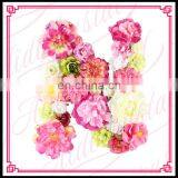 Aidocrystal Home Decoration Silk Orchid Rose Bouquets Letter Wedding Green Artifical Flowers Decor thumbnail-4