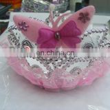 Party Carnival cheap child small plastic flower princess crown toys PH-0016