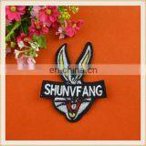 New Arrival Embroidery Applique/patc Ribbit Design Iron on Patch Custom for Garment thumbnail-1
