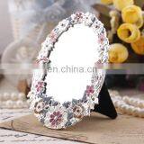 Compact Makeup Mirror Fashion Makeup Mirror Jeweled Makeup Mirror