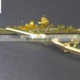 High-end Zinc Antique Copper Violin Tie Clips thumbnail-3