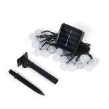 4.8M 20 LED Crystal Ball Solar String Light Christmas Fairy Light Party Wedding Holiday Garden Light Decoration IP65 thumbnail-3