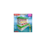 Fruit Fresh-keeping Freezer Air-cooled Yakq Supermarket Semi-high Vegetable Air Curtain Freezer Milk Drink Display Freezer thumbnail-3