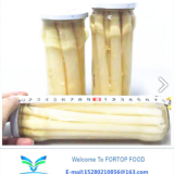 Factory Price Premium Quality FRESH Brined White Asparagus Spear in Glass Jar