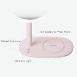 Wireless Fast Charger LED Makeup Mirror With Table Lamp thumbnail-3