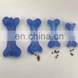 Bone Shape Puppy Chew Toy Treats Dog Toy Bite Resistant Pet Food Treat Feeder Toy thumbnail-1