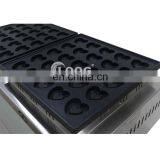 Snack Shop Machines Gas Dutch Pancakes Poffertjes Maker Heart Shaped 50 Holes Mini Pancake Maker Commercial For Foodtrailer thumbnail-5