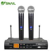 100% original Snail EK-200 wireless microphone system, LCD display, high sound quality, remote reception, suitable for meeting, street bar, concert, church and other places to use