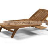 LATEST DESIGN - Mosaic Tile - Sun Lounger - Garden Set Wood Top thumbnail-1