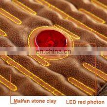 Led Photon Light Mat Germanium Maifan Clay Tourmaline Ceramic Far Infrared Thermal Heating Therapy Stone Mattress Pad thumbnail-3