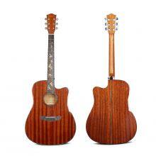 High Quality Deviser L825B 41 Inch Custom Acoustic Guitar Made in China With Wholesale Cheap Price thumbnail-1