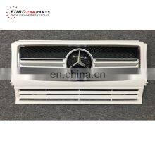 Front Grille for G-class W463 G350 G450 G500 G55 G63 Grille 1999-2017year Abs Material Black Grille For G63 G65 thumbnail-5