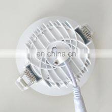 Высококачественный энергосберегающий круглый встроенный светодиодный потолочный светильник Fish downlight thumbnail-2