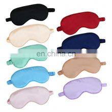 Soft Satin Silk Eye Sleeping Mask Effective Eye Shading Relieve Fatigue Eye Masks