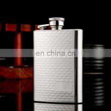 Girl Female Engraved Silver Printed Embossed Sublimation Blanks Big Groomsmen Gifts Men Whisky Hip Flask thumbnail-5