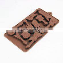 Silicone Guitar Chocolate Mold, Guitar Candy Mold Trays, Not Sticky Cake Decoration Mold thumbnail-2