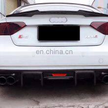 S5 KB Style Carbon Fiber Diffuser For Audi S5 B8.5 With Light Audi S5 Diffuser Rear Lip 2012 2013 2014 2015 2016 thumbnail-5
