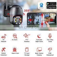 5MP IP Camera Wireless 4G 4X Zoom Security Outdoor PTZ HD CCTV Dome Surveillance Cam Motion Tracking CamHipro thumbnail-3