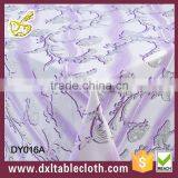 PEVA Plastic Printed Transfer Transparent Table Cloth DY016A PVC