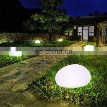 Outdoor Garden Patio Solar Led Ball Sphere Stone Light Lamp/solar Stone Light Outdoor Led Spot Light for Garden