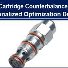 The Unique Optimized Design of AAK hydraulic Cartridge Counterbalance Valve Catalyzed Mason to abandon local supplier and purchase from China