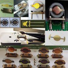 QCM Sensor Crystal, QSX301, QSX338, QSX303, 5MHz Gold QCM thumbnail-5