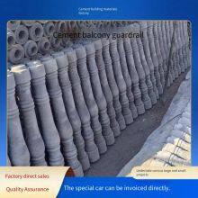 Customizable Concrete Roman Column Handrails for European-style Artistic Balconies of Villas, Cement Precast Vase Column Railings thumbnail-1