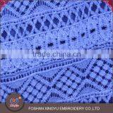 New Design Promotional Soft Latest Fashion Blue Knit Lace Crochet Lace Skirt for Women in Stock thumbnail-3