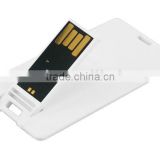 Best seller / MINI Credit card shape USB flash drive with fingerprint lock / CE Rohs FCC approved /2G 4G 8G 16G 32G