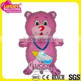 24inch Nylon Material Mini Bear Shaped Foil Balloons for Kids thumbnail-2