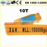 10T Double Flat Polyester Web Sling thumbnail-5