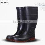 2015 Pvcblack Rubber Rain Boots For Men thumbnail-3