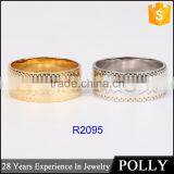 Wholesale India Fashion Design 18K Golden Ring For Men Welcome OEM thumbnail-5