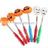 Halloween Pumpkin/Skull LED Light Stick Flash Glow PVC Fluorescence Sticks With Shaking Spring Party Decoration thumbnail-2