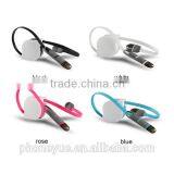 2016 Latest Products 2 in 1 Retractable Micro Usb Cable for Charging thumbnail-2