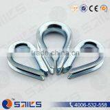 High Quality Stainless Steel US Type G411 Wire Rope Thimble thumbnail-1