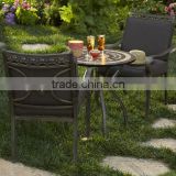 Slate Bistro set with cushion