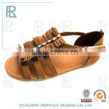 Flat Heel woman sandals new design